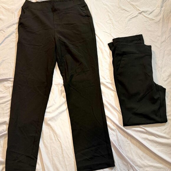 2 PAIRS Time & And Tru Black Dress Pants / Slacks - SIZE SMALL - Picture 2 of 15